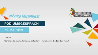 Podiumsgespräch: Corona: geimpft, genesen, getestet - welche Freiheiten für wen?