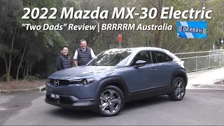 2022 Mazda MX-30 Electric Vehicle ("Two Dads" Review) | BRRRRM Australia
