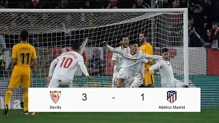 Sevilla vs Atletico Madrid 3-1 - All Goals & Highlights HD 23/01/2018