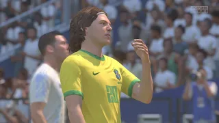FIFA 22 PS5 4K60FP Argentina vs Brazil International Copa America - Messi gets the winning goal  2-1