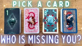 Who is Missing You & Why?🧐👀 PICK A CARD🔮 Timeless Psychic Tarot Reading