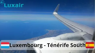 [Flight Report] Luxembourg-Ténérife Luxair (Economy Class)