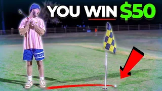 You win $50 for every BOGEY I make in this video