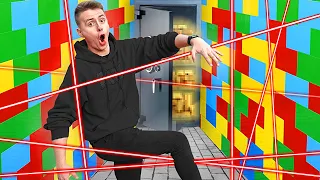 KDO SE DOSTANE DO STŘEŽENÉHO LEGO TREZORU?! 😱🤩 **challenge**