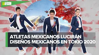 Así será el traje oficial de gala de México para Tokio 2020