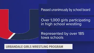 Urbandale Community School District adds girls wrestling to the roster