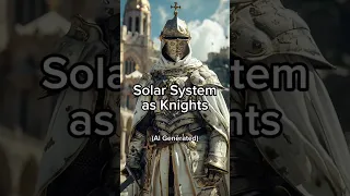 Ai Draws The Solar System as Knights!