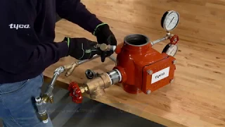 TYCO® AV-1-300 Alarm Valve Installation and Set Up