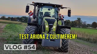 Test w polu! Claas Arion 660 z Kuhn Cultimer - jak sobie poradził? | VLOG #54