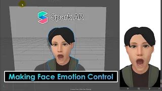 Spark AR Tutorial : How To Make Facial Emotion Control