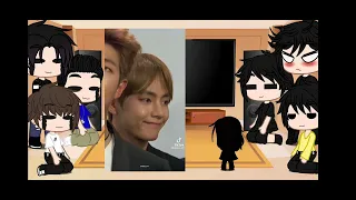 BTS react to Kim teahyung [] Army [] Taekook [] partie 2/? [] GLMM []