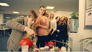 ‘BLESSED ARE THE TEAMAKERS’ - office tea rap