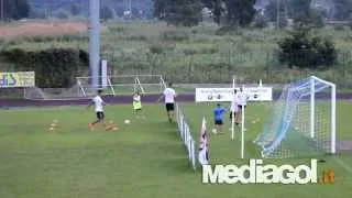 Calcio-tennis Dybala-Vazquez contro Maresca-Terzi 12-08-2014 by Mediagol.it