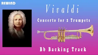 Vivaldi Concerto for 2 Trumpets full version Backing Track