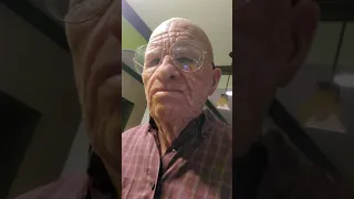 Spfx elder silicone mask, grandpa enjoying life 😄😄