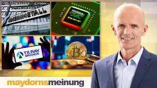 maydornsmeinung: Bitcoin, Rheinmetall, Tilray, Nvidia, Intel, Tesla, BYD, Freyr, Varta