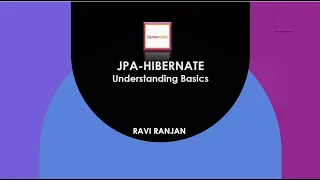 JPA and Hibernate - Understanding Basics