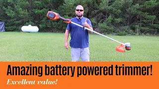 Husqvarna Weed Eater 320iL Cordless String Trimmer Review