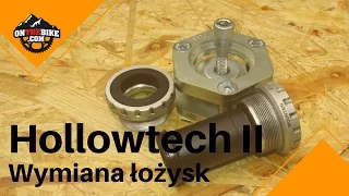 Serwis roweru - Wymiana łożysk w suportach Hollowtech II