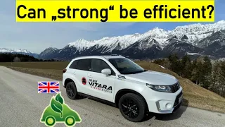 Suzuki Vitara Strong Hybrid AWD  - real-life consumption test done by a professional ecodriver