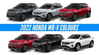 2022 Honda WR-V - All Color Options - Images | AUTOBICS
