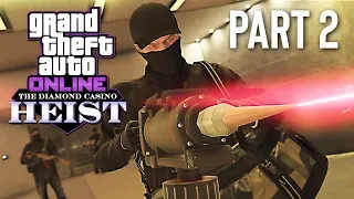 New DIAMOND CASINO HEIST, Part 2! (GTA 5 Online Heists DLC)