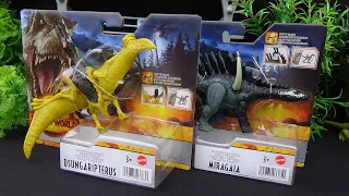 Jurassic World Dominion Ferocious Pack Dsungaripterus And Miragaia Figure Review And Unboxing
