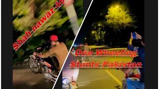 Shahnawaz 46 Lhr king | one wheeling stunts pakistan#bikestunts#youtubevideo#trending
