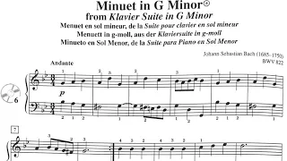 Minuet in G Minor by J.S. Bach