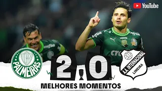 PALMEIRAS 2 X 0 INTER DE LIMEIRA | MELHORES MOMENTOS | 7ª RODADA | FASE DE GRUPOS | PAULISTÃO 2023