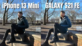 iPhone 13 Mini vs Galaxy S21 FE Camera Comparison / Flexispot Desk!