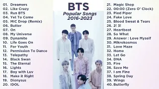 [NO ADS] BTS SONGS PLAYLIST 2024 MOST POPULAR SONGS