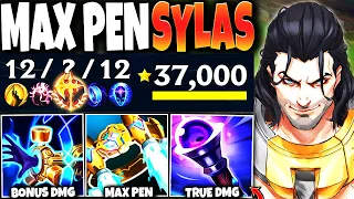 I played Sylas with our Max Pen Build and I deleted every champion 🔥 LoL Top Sylas Gameplay