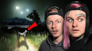 TRAPPED at TERRIFYING SKINWALKER LAKE (Very Scary)