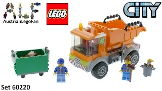 Lego City 60220 Garbage Truck Speed Build