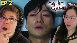 first time watching SQUID GAME... S1 EP2 (KDRAMA GROUP RACTION)