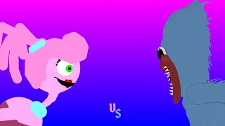 Mommy Longlegs Vs Huggy Wuggy (Poppy Playtime creature battle) STICK NODES ANIMATIONS