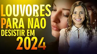 As Mais Tocadas É Adorar, O Maior Troféu, Tá Chorando Por Quê ?... Só Louvores 2024 (Amanda Wanessa)