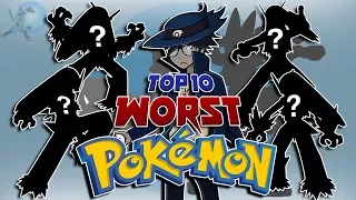 My Top 10 Least Favorite Pokémon