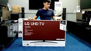 LG UP81 Unboxing, Setup and 4K HDR Demos with Game Trailer