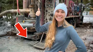 WE DRILLED A WELL and You Won't Believe What They PULLED UP - Building Our Home in the Mountains