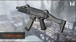 Возвращение ваншота | пистолет-пулемет CZ Scorpion Evo3 A1 | Warface