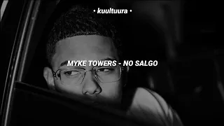 Myke Towers - No Salgo (Letra)