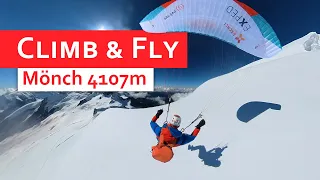 Climb & Fly | Mönch 4107m | Westgrat