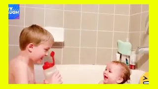 Try Not To Laugh Challenge With Funny Twin Babies #4 || Just Laugh