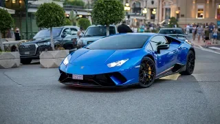 Lamborghini Huracan Performante - Accelerations & Driving in Monaco !