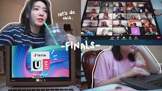 finals week but it's online & i don't care anymore // spring 2020 exam study vlog