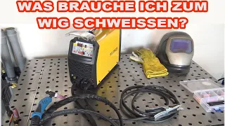 Was brauche ich zum WIG Schweißen - WIG Schweißen in 5 Minuten