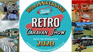 Beach Hop 2020 The Caravans & Classics Retro Caravan Show