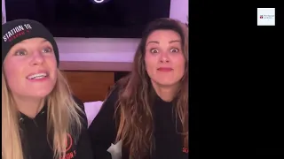 Best (chaotic!) bits of Stefania Spampinato and Danielle Savre's Instagram Live 01/26/2023
